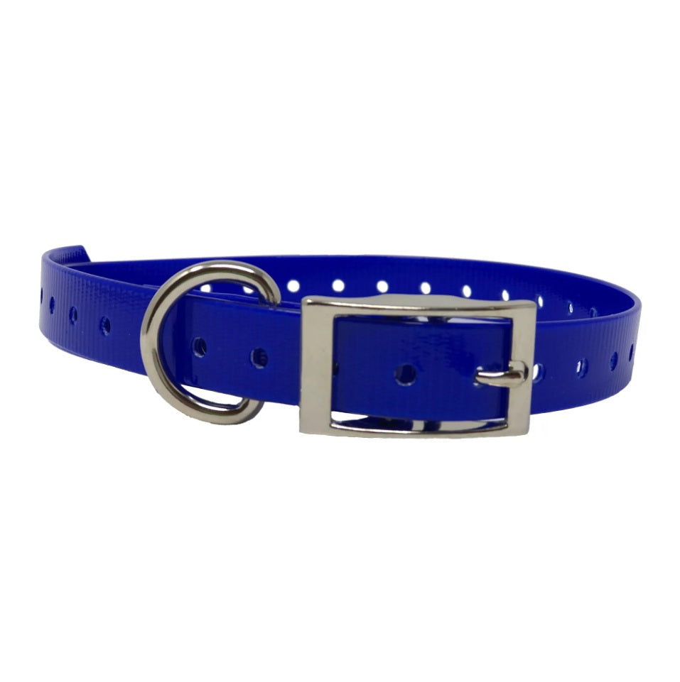 The Buzzard's Roost Replacement Collar Strap 1 Dark Blue 1 x 24 For Pet With Love