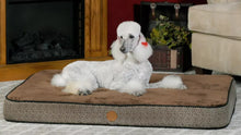 Load image into Gallery viewer, K&H Pet Products Superior Orthopedic Pet Bed Medium Gray 30 x 40 x 5 For Pet With Love