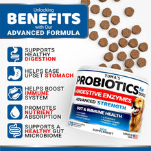 Load image into Gallery viewer, YUMA'S Probiotic and Prebiotic Digestive Enzymes for Dogs 170 Chews For Pet With Love