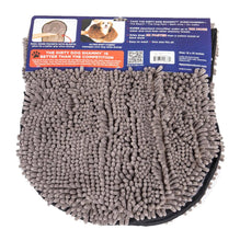 Load image into Gallery viewer, DGS Pet Products Dirty Dog Shammy Towel Grey 13 x 31 x 0.5 For Pet With Love