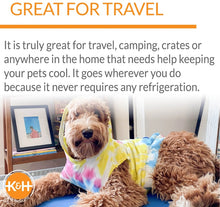 Load image into Gallery viewer, K&H Pet Products Coolin Pet Pad Large Blue 20 x 36 x 0.75 For Pet With Love