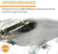 Load image into Gallery viewer, K&H Pet Products Perfect Climate Deluxe Pond De-Icer 250 watts Black 6 x 6 x 5 For Pet With Love