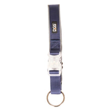 Load image into Gallery viewer, DGS Pet Products Comet Rechargeable Light Up Dog Collar Small Navy 13.5 - 16 x 0.6