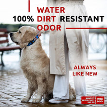 Load image into Gallery viewer, WAUDOG Adjustable Waterproof Heavy Duty Dog Collar with Durable Plastic Buckle and QR Dog Tag. XXLARGE (Blue) For Pet With Love