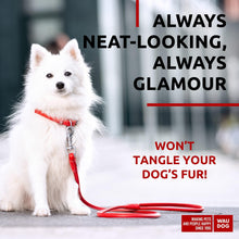 Load image into Gallery viewer, Rolled Leather Dog Leash 4Ft * 0.3 in for Small Medium and Large Dogs Heavy For Pet With Love