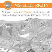 Load image into Gallery viewer, K&H Pet Products Pet Deterrent Mat Silver 72 x 18 x 0.1 For Pet With Love