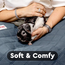 Load image into Gallery viewer, LUFTPETS Washable Small Animal Cage Liners for C&C 2'x4' (57" x28" ) Habitats. 2-Pack. Easy to Clean, Absorbent, Waterproof & Non Slip. For Pet With Love