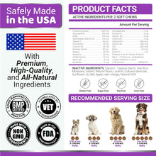 Load image into Gallery viewer, YUMA'S Dog 23 IN 1 Multivitamin Chewable Hip & Joint Supplement with Glucosamine 170 Treats