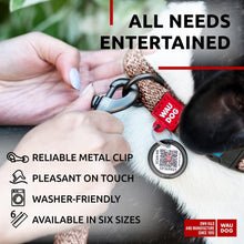 Load image into Gallery viewer, Recycled Cotton Dog Leash 6 Ft 10 Ft Eco Friendly Collar for Small Medium & For Pet With Love