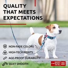Load image into Gallery viewer, WAUDOG Nylon Dog Leash for Small Dogs and Medium Dogs 4 Ft Strong Dog Leash For Pet With Love