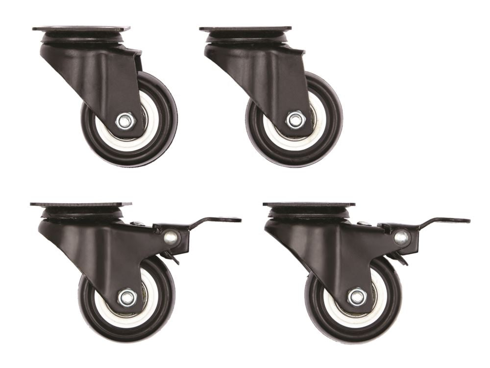 Midwest Skudo Pet Travel Carrier Wheel Casters 4 Pack For Pet With Love