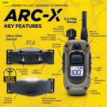 Load image into Gallery viewer, Dogtra ARC-X 3/4 Mile Expandable Remote Trainer For Pet With Love