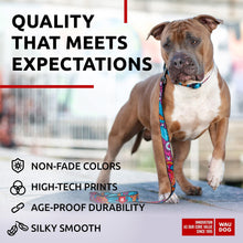 Load image into Gallery viewer, WAUDOG Nylon Dog Leash for Small Dogs and Medium Dogs 4 Ft Strong Dog Leash For Pet With Love