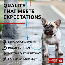 Load image into Gallery viewer, WAUDOG Waterproof Dog Leash 4 Ft 6 Ft Anti Slip Dog Leash for Large Dogs For Pet With Love