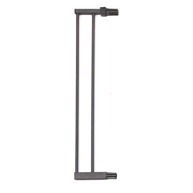 Midwest Steel Pressure Mount Pet Gate Extension 6 Graphite 5.5 x 1 x 29.875 For Pet With Love