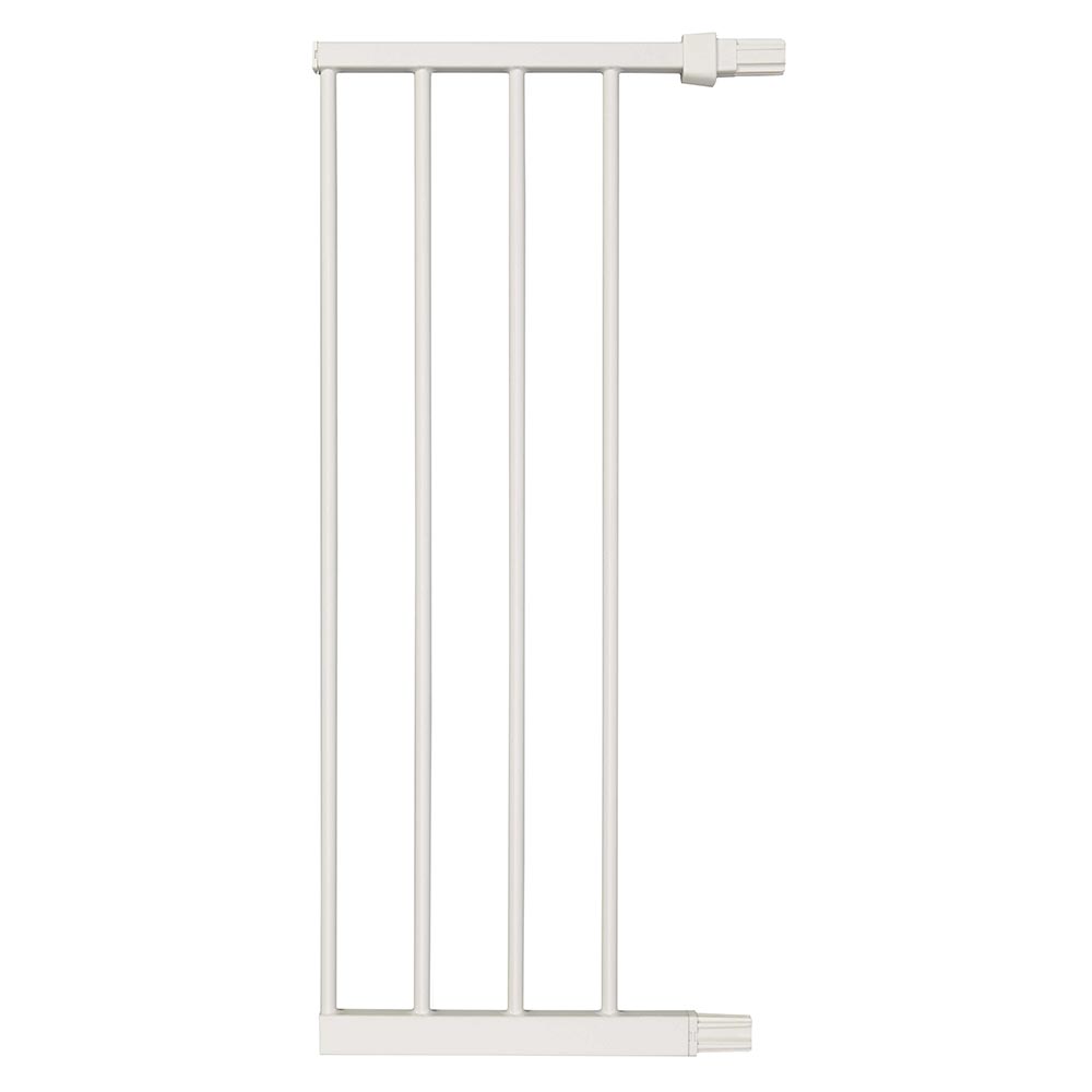 Midwest Steel Pressure Mount Pet Gate Extension 11 White 11.375 x 1 x 29.875 For Pet With Love