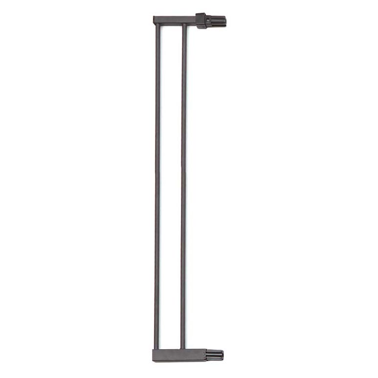 Midwest Steel Pressure Mount Pet Gate Extension 6 Graphite 5.5 x 1 x 39.125 For Pet With Love