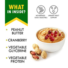 Load image into Gallery viewer, Beloved Pets Peanut Butter Bones with Cranberry Rawhide Free Dog Treats 10.6 Oz For Pet With Love