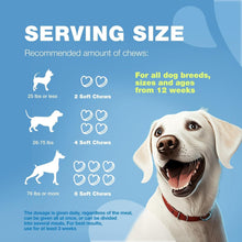 Load image into Gallery viewer, CHEWIA Hemp Calming Anxiety Relief Chews for Dogs Beef Flavor. Travel Pack 5 Oz For Pet With Love