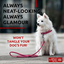 Load image into Gallery viewer, Rolled Leather Dog Leash 4Ft * 0.3 in for Small Medium and Large Dogs Heavy For Pet With Love