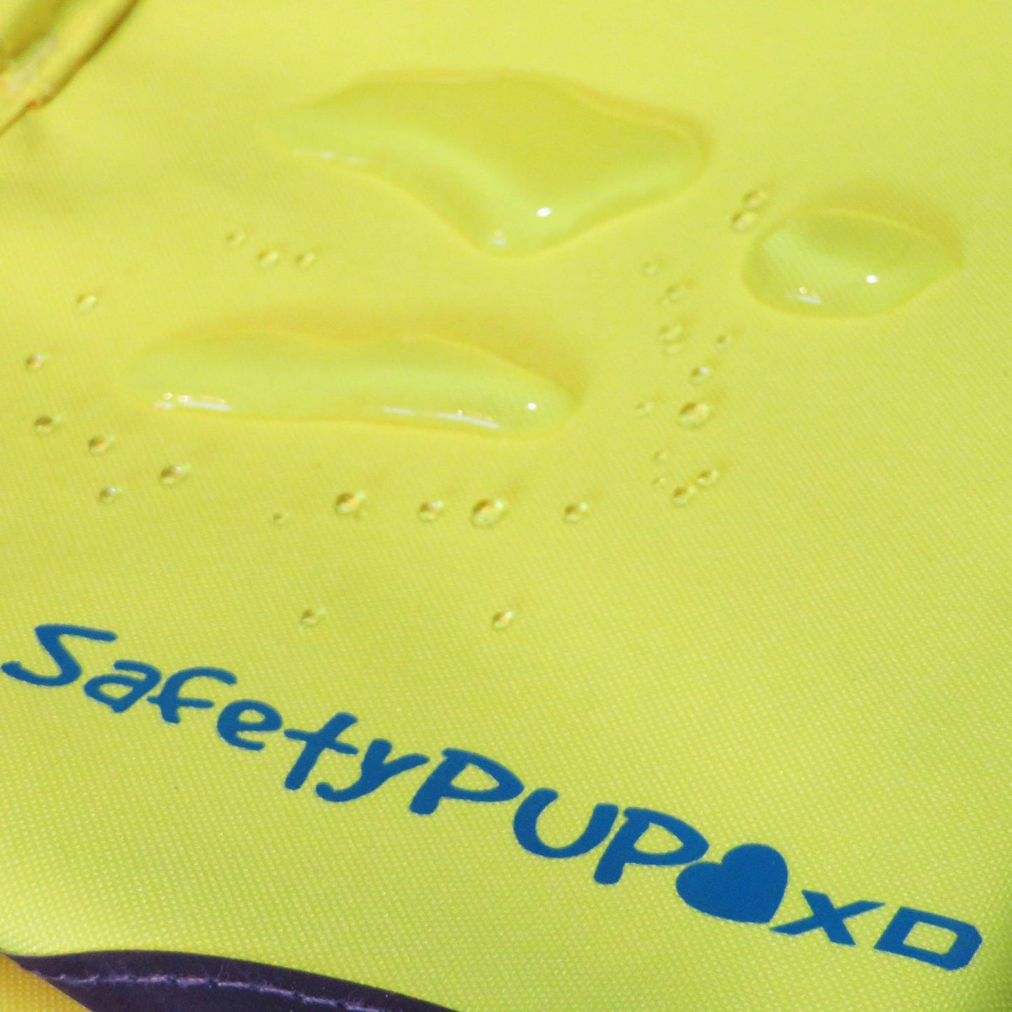 SafetyPUP XD Hi-Vis Dog Safety Reflective Vest - Neon Yellow - XSMALL - Fits Dogs 14lbs - 22lbs For Pet With Love