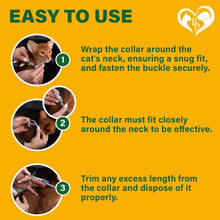 Load image into Gallery viewer, Beloved Pets Natural Flea & Tick Collar for Cats. 6 Months Control of Best Prevention & Safe Treatment with Essential Oil Repellent (1 Count)