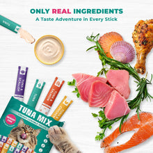 Load image into Gallery viewer, Beloved Pets Creamy Lickable Urinary Care Multivitamin Cat Treats & Wet Squeeze Tubes – Tuna Mix Liquid Cat Snacks – 20 Sticks