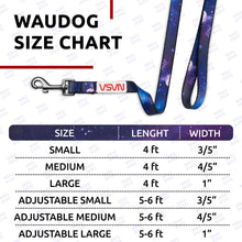 Load image into Gallery viewer, WAUDOG Nylon Dog Leash for Small Dogs and Medium Dogs 4 Ft Strong Dog Leash For Pet With Love