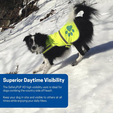 Load image into Gallery viewer, SafetyPUP XD Urban Dog Reflective Vest - LARGE - Fits Dogs 61lbs - 100 lbs For Pet With Love