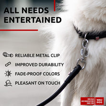 Load image into Gallery viewer, Rolled Leather Dog Leash 4Ft * 0.3 in for Small Medium and Large Dogs Heavy For Pet With Love