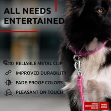 Load image into Gallery viewer, Rolled Leather Dog Leash 4Ft * 0.4 in for Small Medium and Large Dogs Heavy For Pet With Love