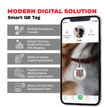 Load image into Gallery viewer, WAUDOG Re Cotton Dog Harness Eco Friendly Dog Harness for Small Dogs Medium & For Pet With Love