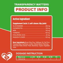 Load image into Gallery viewer, Beloved Pets Hip and Joint Supplement & Arthritis Pain Relief for Dogs 120 Chews