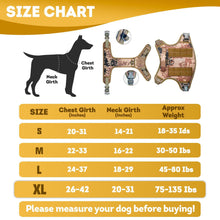 Load image into Gallery viewer, Tactical Dog Desert Camouflage Breathable Harness with Handle XLarge For Pet With Love