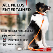 Load image into Gallery viewer, WAUDOG Ultra Soft Rolled Leather Dog Collar for Small Dogs Soft Padded Dog