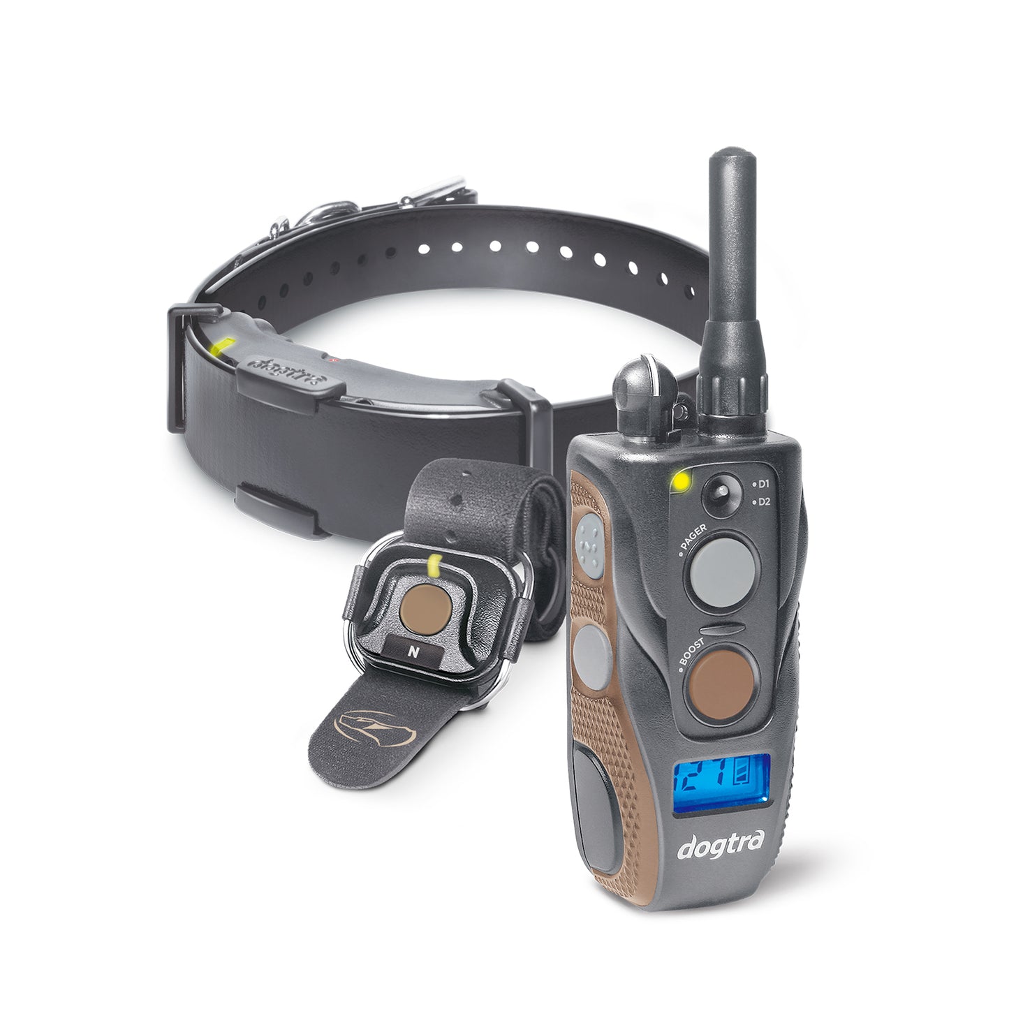 Dogtra ARC 3/4 Mile with Handsfree Boost and Lock Remote Controller Black For Pet With Love