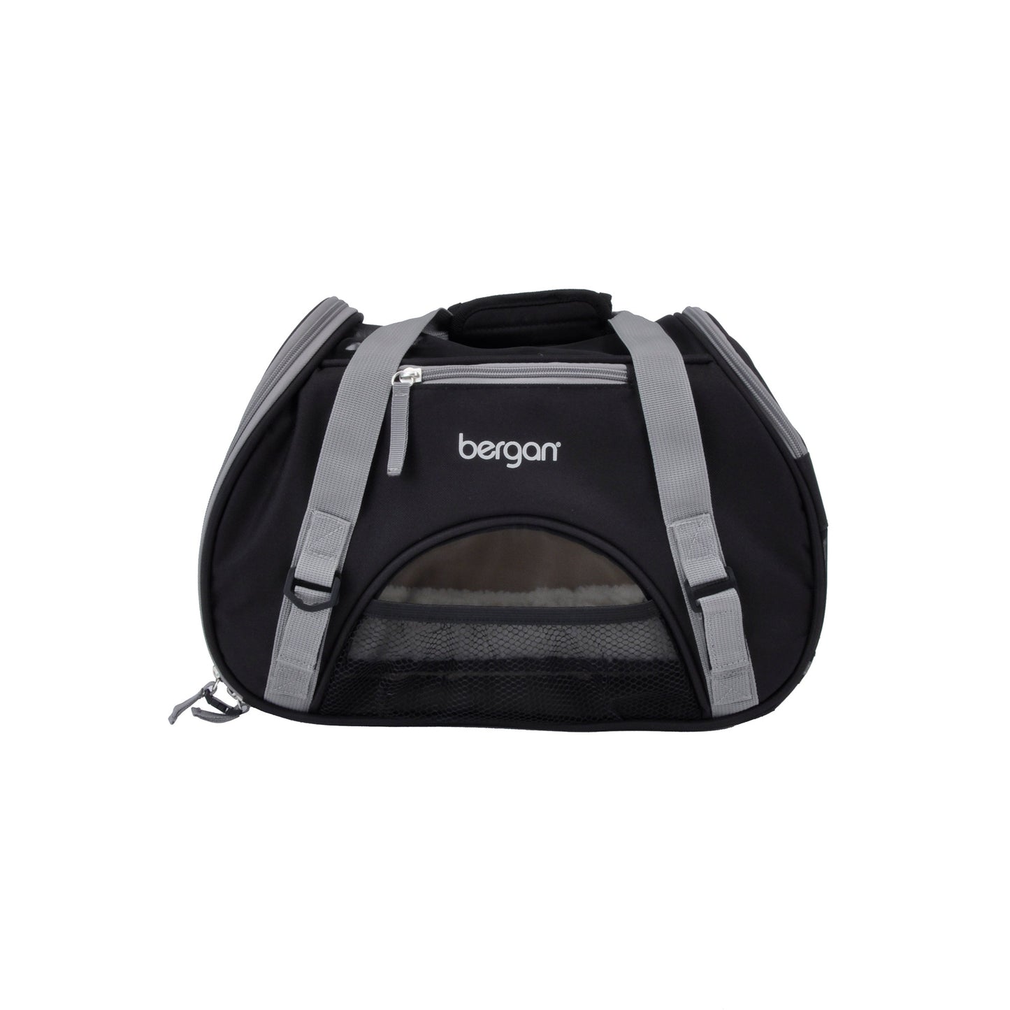 Bergan Pet Comfort Carrier Small Black / Brown 16 x 8 x 11 For Pet With Love