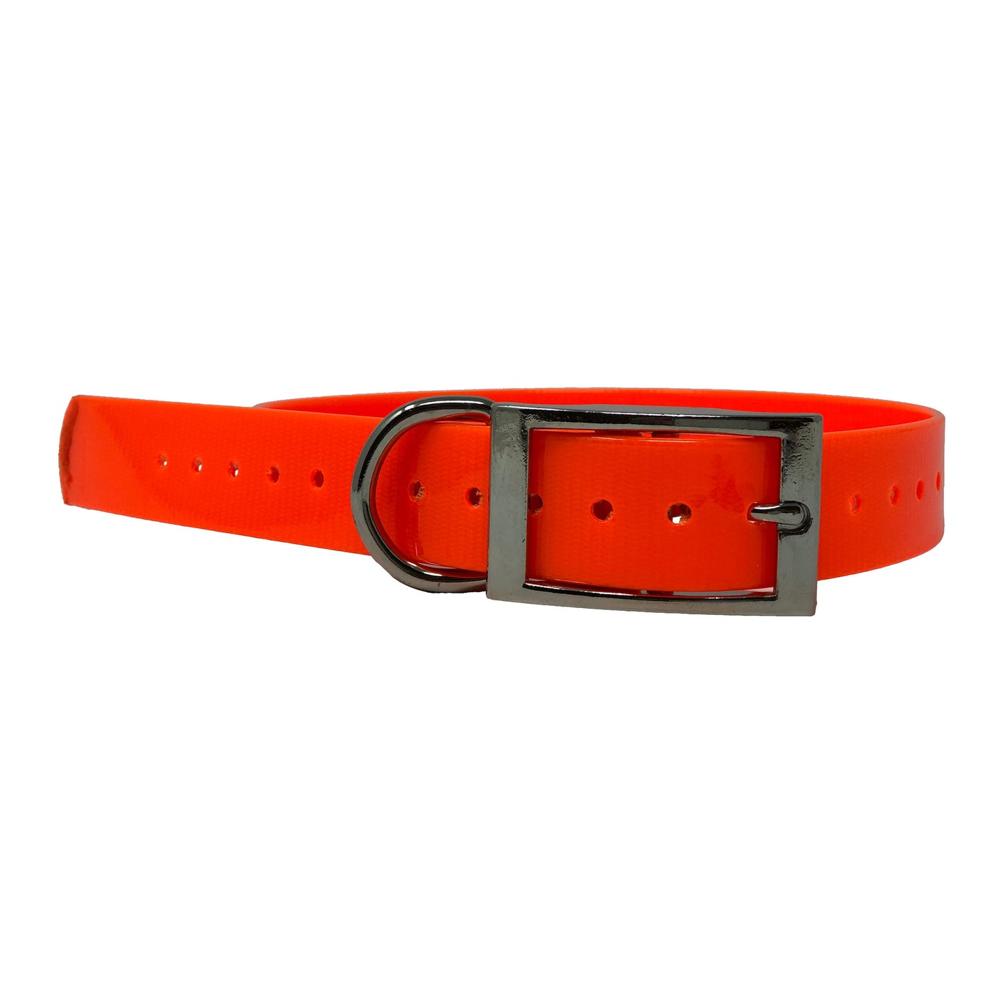 The Buzzard's Roost Replacement Collar Strap 1 Orange 1 x 24 For Pet With Love