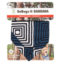Load image into Gallery viewer, DGS Pet Products Unbugz-It Bandana Medium Square Red 10 x 7 x 0.1
