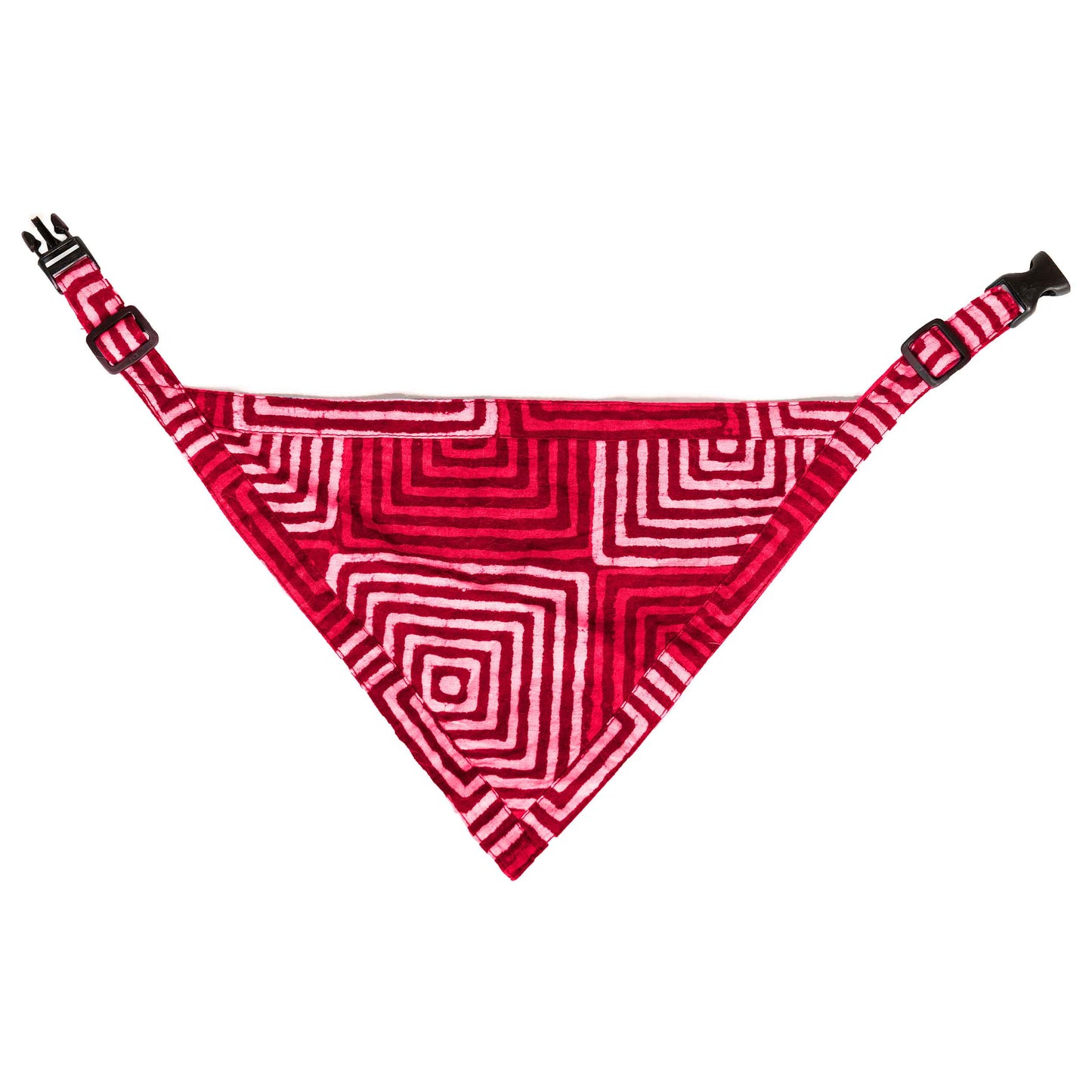 DGS Pet Products Unbugz-It Bandana Small Square Red 5.5 x 4 x 0.1 For Pet With Love