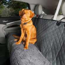 Load image into Gallery viewer, DGS Pet Products Dirty Dog 3-in-1 Car Seat Cover and Hammock Cool Grey 54 x 61 x 2