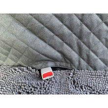 Load image into Gallery viewer, DGS Pet Products Dirty Dog 3-in-1 Car Seat Cover and Hammock Cool Grey 54 x 61 x 2
