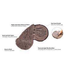 Load image into Gallery viewer, DGS Pet Products Dirty Dog Cleaning Crew Grey 13 x 31 x 1