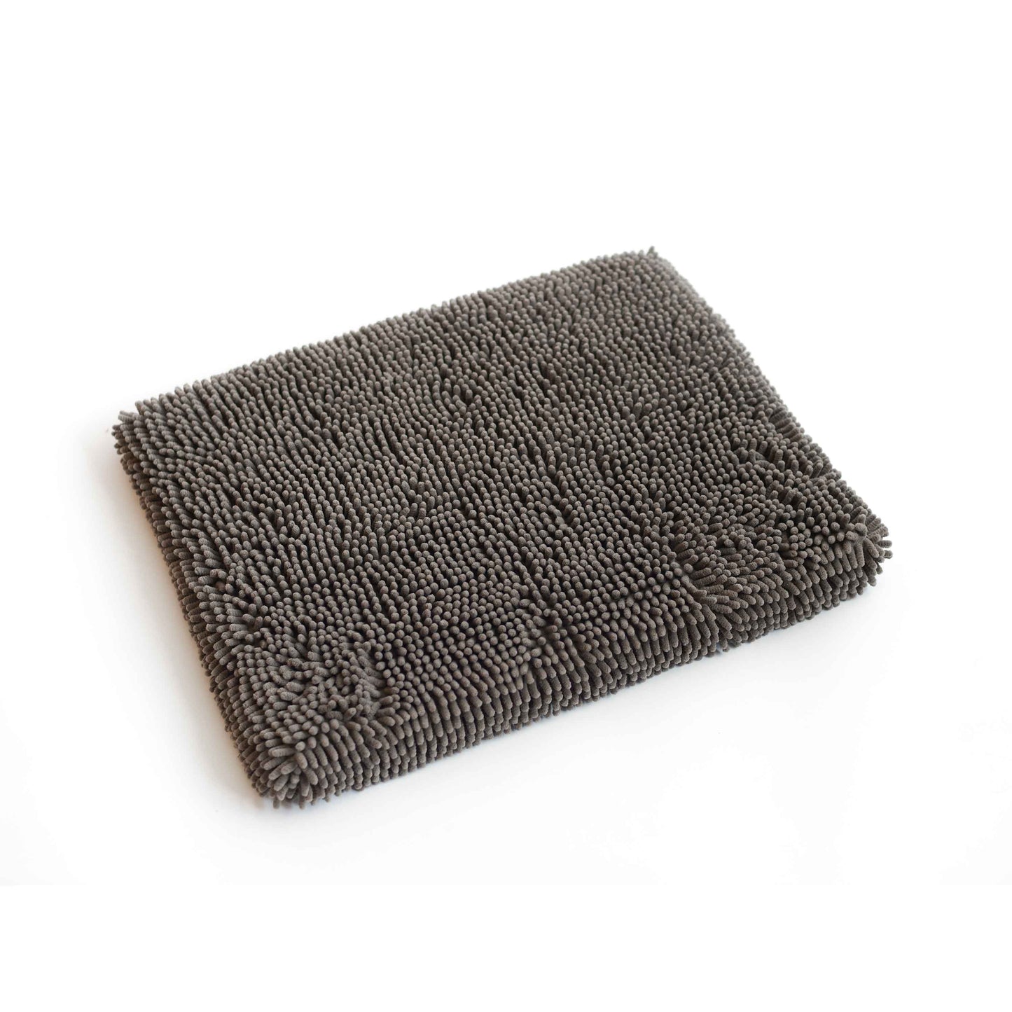 DGS Pet Products Dirty Dog Cushion Pad Medium Grey 21 x 30 x 2.5 For Pet With Love