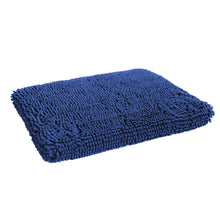 Load image into Gallery viewer, DGS Pet Products Dirty Dog Cushion Pad Medium Bermuda Blue 21 x 30 x 2.5 For Pet With Love