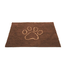 Load image into Gallery viewer, DGS Pet Products Dirty Dog Door Mat Small Mocha Brown 23 x 16 x 2 For Pet With Love