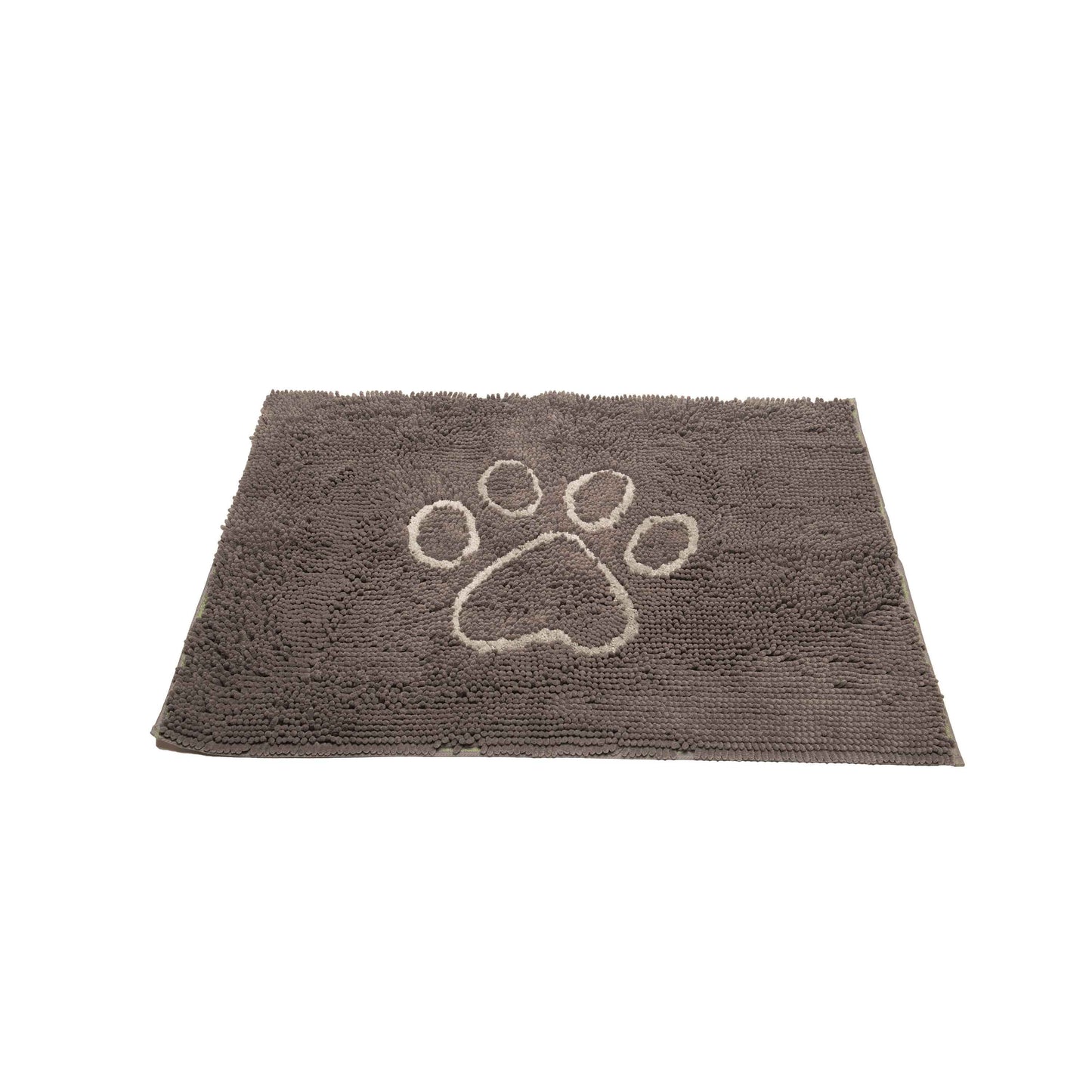 DGS Pet Products Dirty Dog Door Mat Medium Misty Grey 31 x 20 x 2 For Pet With Love