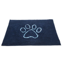 Load image into Gallery viewer, DGS Pet Products Repelz-It Upholstery Chenille Lounger Pet Bed Small Grey/Blue 22 x 20 x 7.9