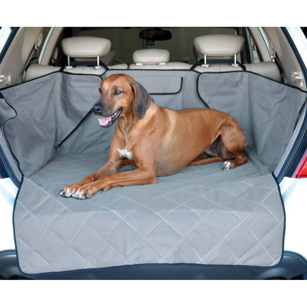 K&H Pet Products Quilted Cargo Cover Gray 52 x 40 x 18 For Pet With Love