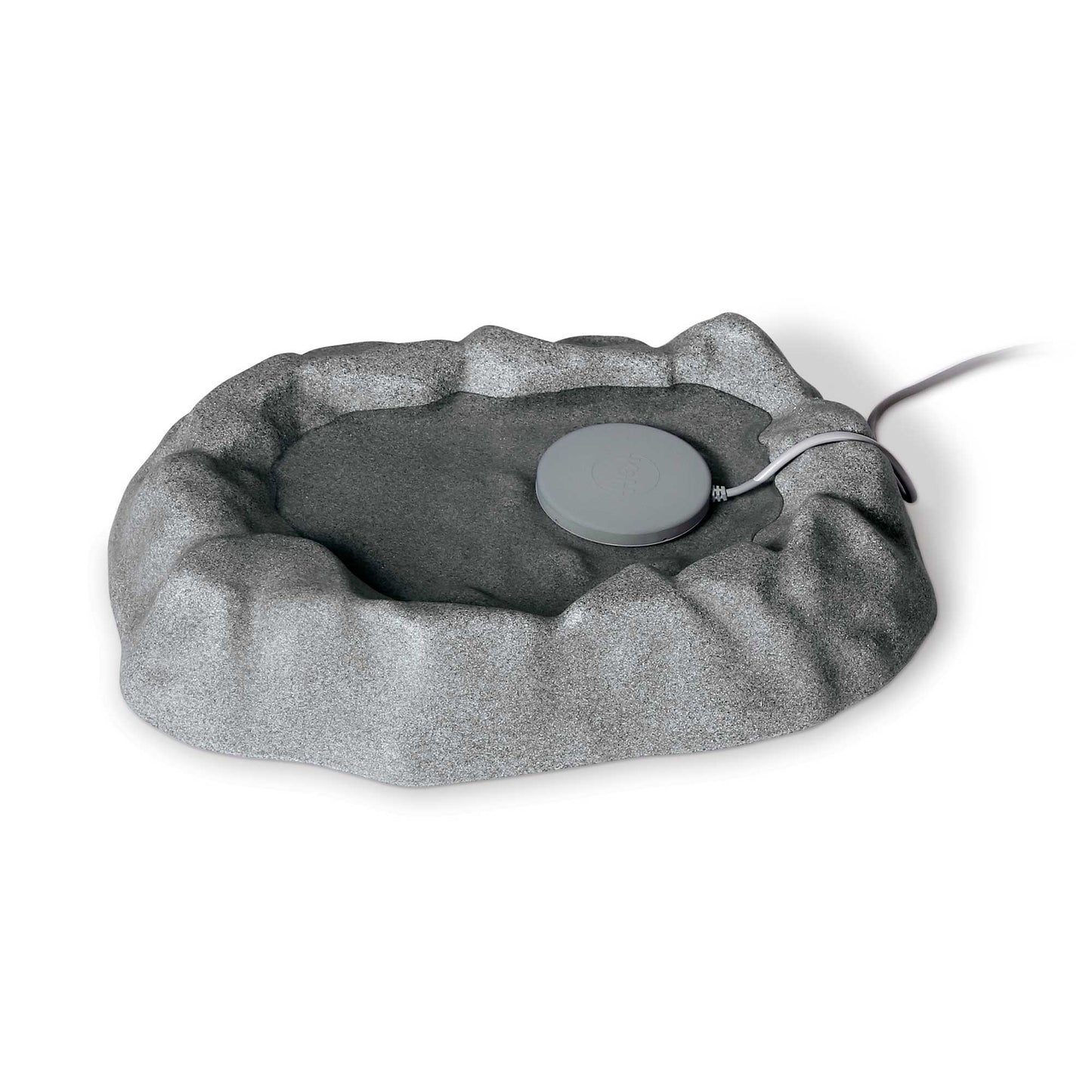 K&H Pet Products Thermo-Birdbath 1 gallon Gray 17 x 23.5 x 4 For Pet With Love